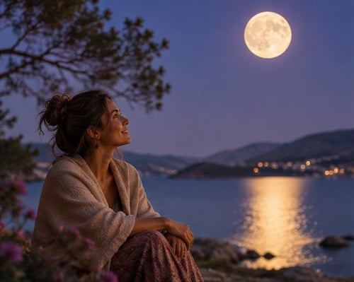 Femme lune 2